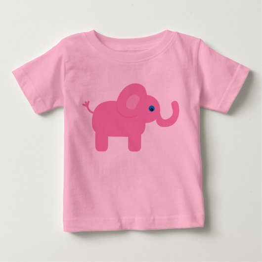 Cute Pink Cartoon Baby (Voorkant)