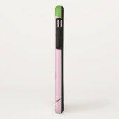 Cute Pink Cartoon Cell Case - Groen (Achterkant/links)