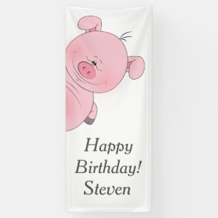 Cute Pink Cartoon Spandoek
