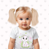 Cute pink cat romper