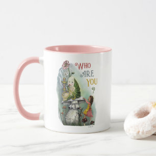 Cute Pink Caterstyle in Alice in Wonderland Art Mok