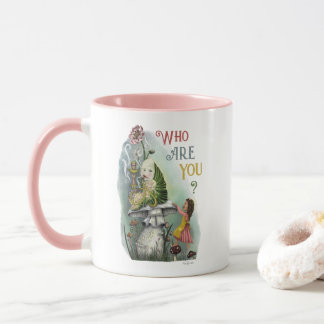 Cute Pink Caterstyle in Alice in Wonderland Art Mok