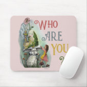 Cute Pink Caterstyle in Alice in Wonderland Art Muismat (Met muis)