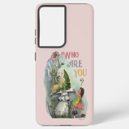 Cute Pink Caterstyle in Alice in Wonderland Art Samsung Galaxy Hoesje