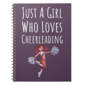 Cute Pink Cheerleading Gifts For Baby Girls Kids Notitieboek (Voorkant)
