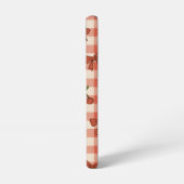 "Cute Pink Cherry Pattern Samsung Galaxy S22 Case  Samsung Galaxy Hoesje (Linkerkant)