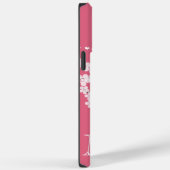 Cute Pink  Chickadee Cherry Blossom Case-Mate iPhone Case (Achterkant / Rechts)