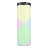 Cute Pink Cupcake Pastel Colors Personalised  Thermosbeker (Achterkant)