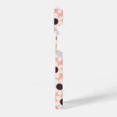 Cute Pink Daisy Flower Pattern iPhone Hoesje (Linkerkant)