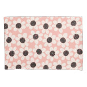 Cute Pink Daisy Flower Pattern Kussensloop (Voorkant)