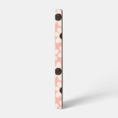 Cute Pink Daisy Flower Pattern Samsung Galaxy Hoesje (Linkerkant)