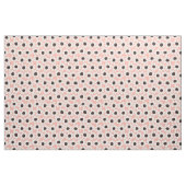 Cute Pink Daisy Flower Pattern Stof (Fat Quarter)