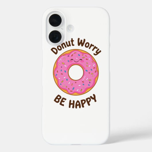 Cute Pink Donut with Sprinkles Case-Mate iPhone Case (Achterkant)