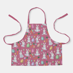 Cute Pink Easter Bunny Rabbit Patroon Schort