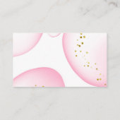 Cute Pink Elephant Safati Oerwoud Book for Baby Informatiekaartje (Achterkant)