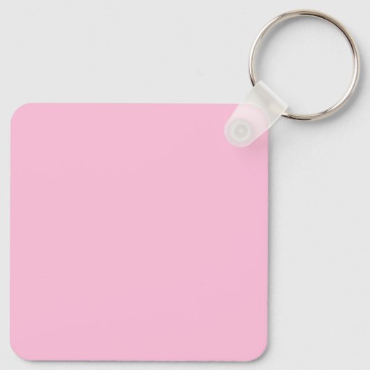 Cute Pink Elephant Sleutelhanger (Achterkant)