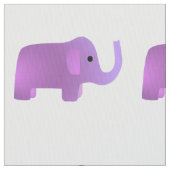 Cute Pink Elephant Stof (Close Up)
