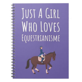 Cute Pink Equestrian Gifts For Baby Girls Kids  Notitieboek