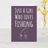 Cute Pink Fishing Cards For Baby Girls Kids Fisher Kaart (Gele Bloem)