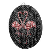 Cute Pink Flamingo Dartbord (Voorkant Rechts)