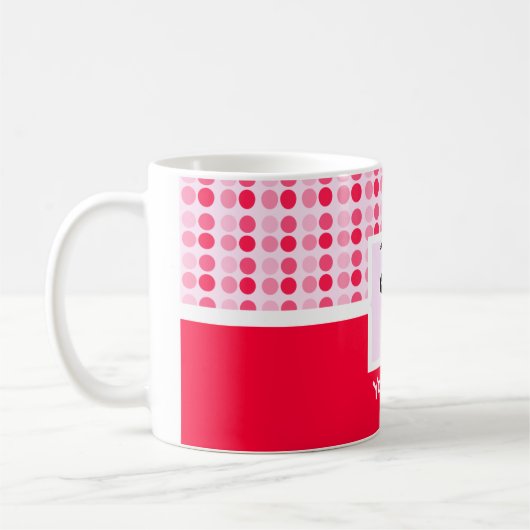 Cute Pink Flamingo Koffiemok (Links)