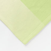 Cute Pink Flamingo Ombre Striped Fleece Deken (Hoek)