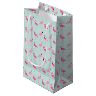 Cute Pink Flamingos Klein Cadeauzakje