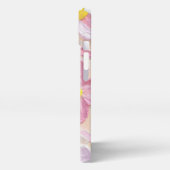 Cute Pink Floral Aesthetic Phone Case 🌸✨ iPhone Hoesje (Linkerkant)