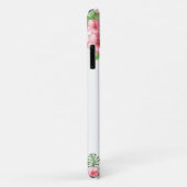 Cute Pink Floral Hawaiian Sloth Animal Name Case-Mate iPhone Case (Achterkant/rechts)