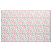 Cute Pink Floral Pattern Stof (Fat Quarter)