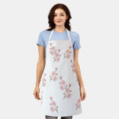 Cute Pink Floral Schort (Gedragen)