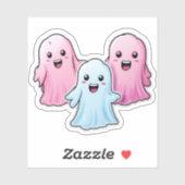 Cute Pink Ghost: Sweet Ghost #10 Sticker (Vel)