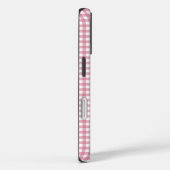 Cute Pink Gingham Pattern Case-Mate iPhone Case (Achterkant / Rechts)