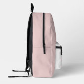 Cute Pink Girl's Backpack with Dog Bedrukte Rugzak (Links)