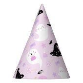 Cute Pink Halloween Feesthoedjes (Links)