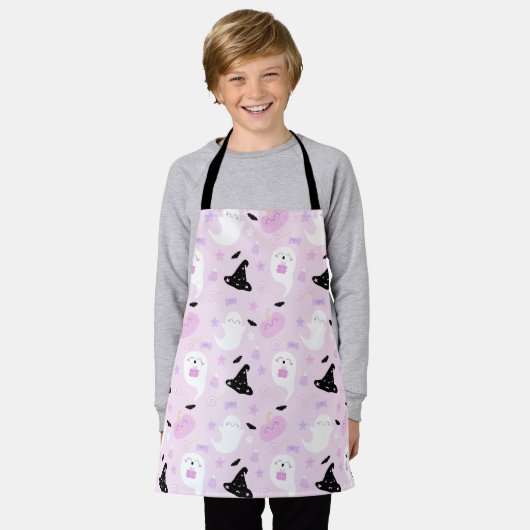 Cute Pink Halloween Schort (Gedragen)