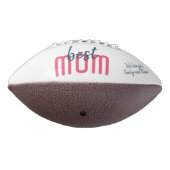 Cute Pink Heart Best Mama Photo Moeder Day American Football (Gedraaid 270)