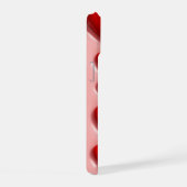 Cute Pink Heart iPhone 15 Case  (Rechterkant)