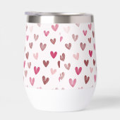 Cute Pink Heart Pattern – Romantic &Stylish Design (Rechts)