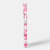 Cute Pink Hearts Patroon Case-Mate iPhone Case (Achterkant / Links)