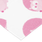 Cute Pink Hedgel Tafelkleed (Gekanteld)