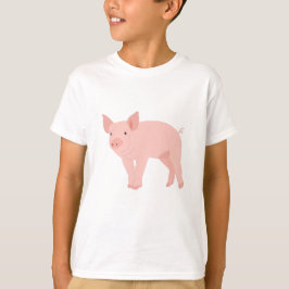 Cute Pink Illustratie T-shirt