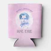 Cute Pink Jane Eyre Portrait Reader Ik trouwde hem Blikjeskoeler (Voorkant)