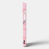 Cute Pink Kawaii Happy Face Cupcake Girls Case-Mate iPhone Case (Achterkant / Links)