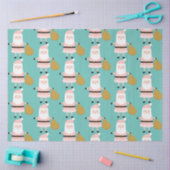 Cute Pink Kerstkerstkerstkerstkerstkerstkerstkerst Tissuepapier (Craft)