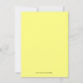 Cute Pink Kitchen Gadget Bridal Shower-uitnodiging Kaart (Achterkant)