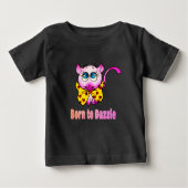 Cute Pink Kitty - Born to Dazzle Art (Voorkant)