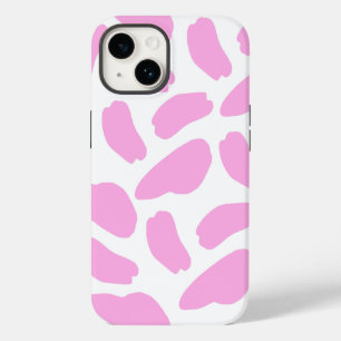 Cute Pink Koe Print Pattern Case-Mate iPhone 14 Hoesje