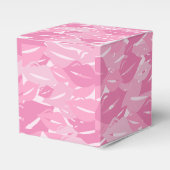 Cute Pink Lips KIsses Pattern Galentine Day Bedankdoosjes (Voorkant Zijde)