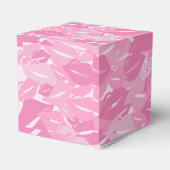 Cute Pink Lips KIsses Pattern Galentine Day Bedankdoosjes (Achterkant)
